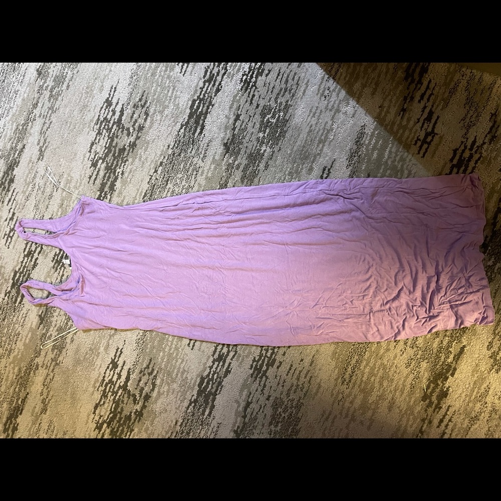 Violet bodycon midi dress